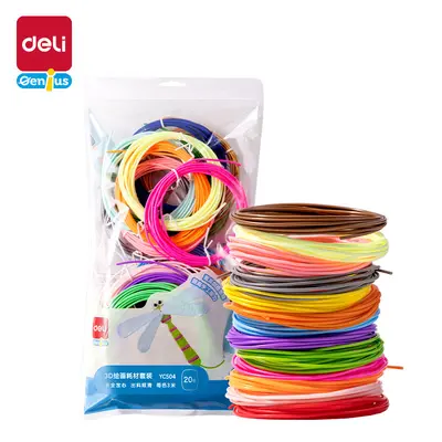3D baskı kalemi seti, 20 renk, PCL malzeme - 8