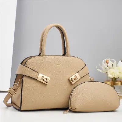 Two-Piece Large Capacity Women's Mother-and-Child Bag Set - 7