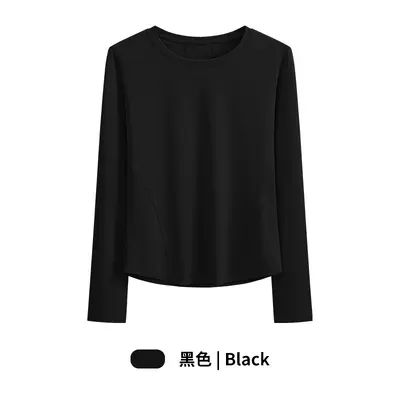 Langarm-Sportshirt Damen schnelltrocknend Yoga-Oberteil - 6