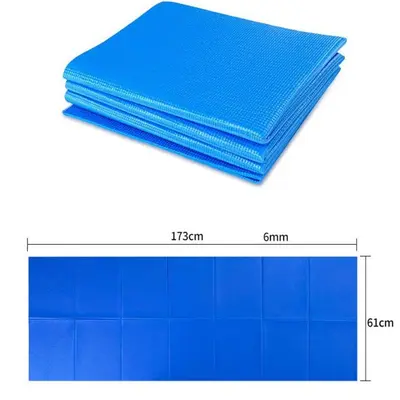 PVC Yoga Matı, Yeni Başlayanlar ve Kadınlar İçin, Kaymaz, Kalın - 9