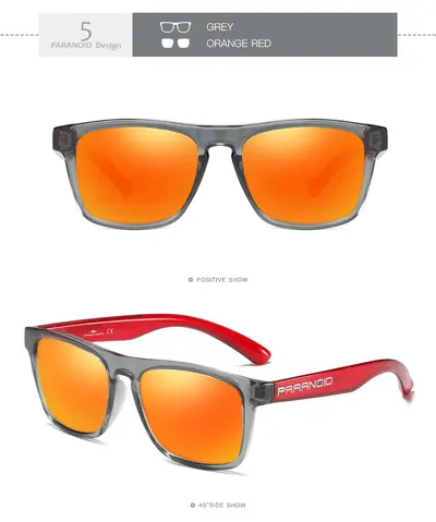 PARANOID Polarized Sports Driving Sunglasses P8816 - 10
