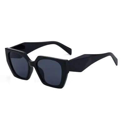 Damen-Sonnenbrille 2026 im Cat-Eye-Stil, Vollrand, breite Bügel - 8