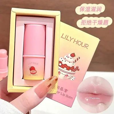 LILY HOUR Erdbeer-Lippenbalsam, feuchtigkeitsspendend - 6