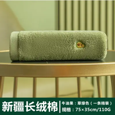情侣毛巾纯棉吸水不掉毛巾男洗脸洗澡家用全棉女可爱创意一对套装 - 8