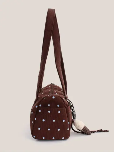 Polka Dot Women's Underarm Shoulder Bag, Large Capacity - 3