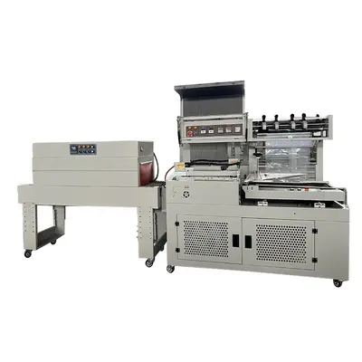Fully automatic heat shrink wrapping machine, POF film