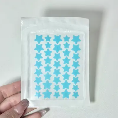 40 bunte Sternchen-Pickelpflaster, Kolloid mit ätherischen Ölen - 9