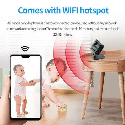 Kablosuz WiFi HD ağ kamerası, gece görüşü, iç ve dış mekan - 2