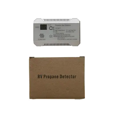 RV Propane Gas Detector, 85dB Loud Alarm, Certified Sensor - 3