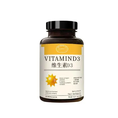 SLIFORT VITAMIND3 Vitamin D3 Collagen Powder 42g with Lysine and Yak Bone Powder