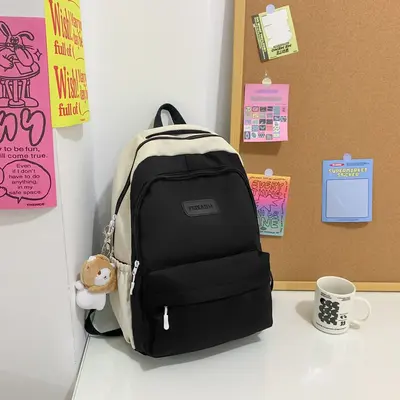 Large-Capacity School Backpack for Students, Japanese Korean Style - 9