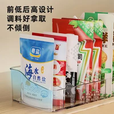 Condiment Storage Organizer Box Kitchen - 4