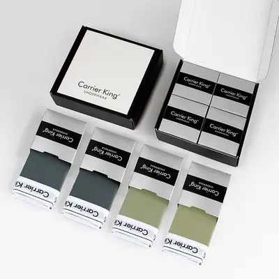 Men's Modal Boxer Briefs, Antibacterial, Breathable, Gift Box - 12
