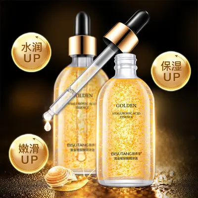 Bisutang Gold Hyaluronic Acid and 24k Gold Ampoule Essence, Brightening