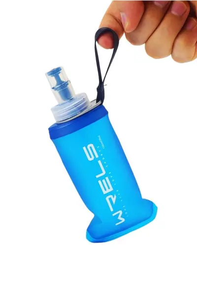 Sports Collapsible Silicone Soft Water Bottle for Running and Cycling - 6