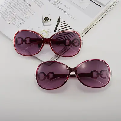 2026 Sun Women's Fashion Sunglasses Aviator Glasses Stylish Sunglasses Wholesale Manufacturer Direct Sales 9509