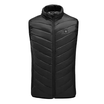 Smart USB Heated Vest with Nine Heating Zones and Graphene Heating