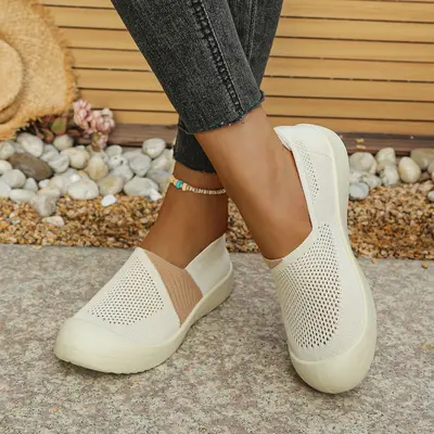 Women's Summer Mesh Shoes, Breathable, Soft Non-Slip Sole - 3