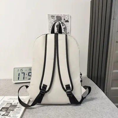 Men's Minimalist Backpack, Japanese Style, Large Capacity - 4