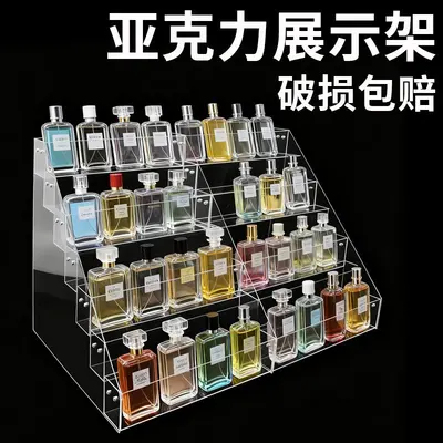 Mehrstufiges transparentes Acryl-Display für Kosmetik und Nagellack