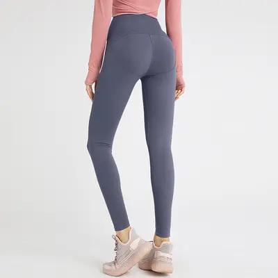 High-Waist Yoga Leggings, Quick-Dry, Seamless - 9