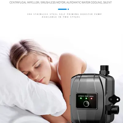 Booster Pump 24V 110V for Kitchen Sink and Shower - 3