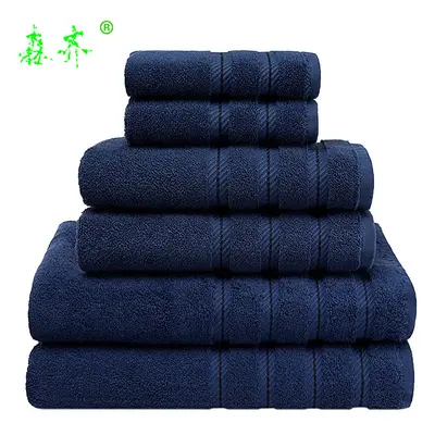 Bath towel set, pure cotton, soft - 2