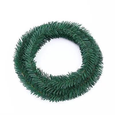 Zechen 5,5 m Noel çimi rattan, şekillendirilebilir Noel süsü - 7