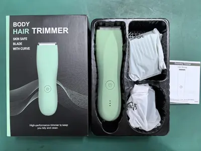 Men's Electric Full Body Trimmer, Waterproof, Washable - 9