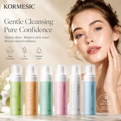 KORMESIC Kojisäure-Gesichtsreinigungsmousse, mild duftend - 5