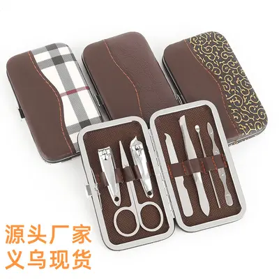 7-Piece Nail Clipper Set, Travel Portable Manicure Kit