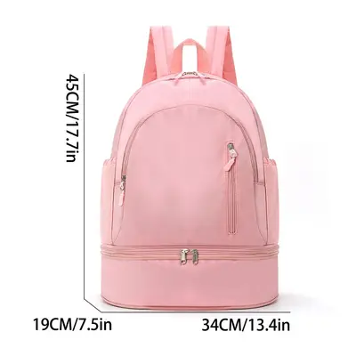 Unisex-Freizeitrucksack, großes Fassungsvermögen, verstellbare Gurte - 4
