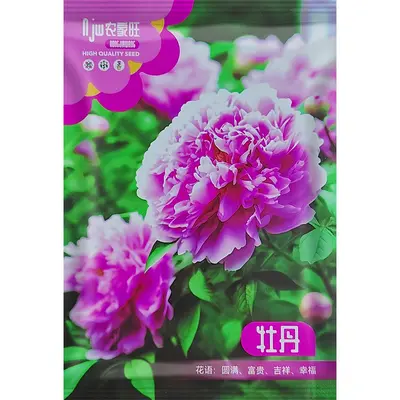 Peony Flower Seeds, Cold-Resistant and Easy to Grow for Garden and Balcony