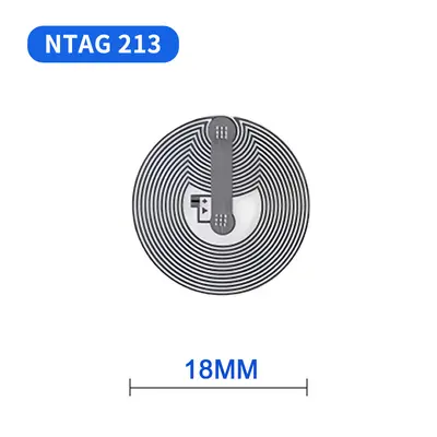 NFC Chip Tag 213/215, RFID Digital Tag with Automatic WiFi Connection for Music - 11