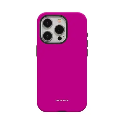Export Style Minimalist Solid Color Film 2-in-1 Glossy Phone Case Compatible with iPhone 17 Pro/16/11/XS/8