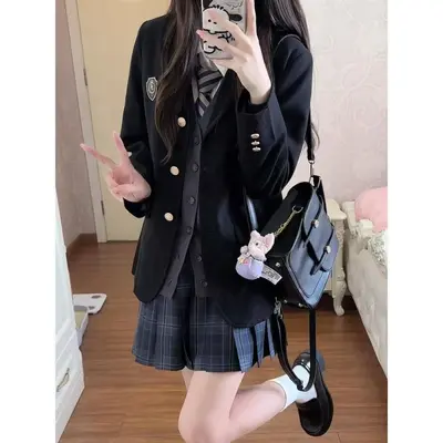 JK Uniform Style Women's Backpack, Large Capacity Commuter Bag, E8 - 8