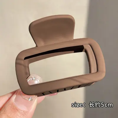 Frosted Claw Hair Clip for Women 2023 New Large Size Hair Clip, for Back of Head, Premium Feel Shark Clip, Hair Accessory Clip. - 13