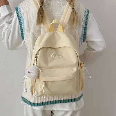 Small Campus-Style Backpack for Women - 4