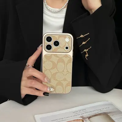 Double-C Style Phone Case for iPhone 18 Pro Max, i17 Protective Cover