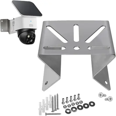 WiTi Wall Corner Bracket PTZ Installation CCTV Surveillance Camera System Adapter External Wall Corner Bracket