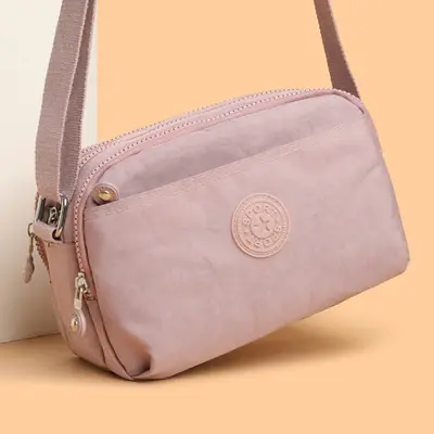 Waterproof Nylon Oxford Women's Shoulder Bag, Casual Printed Bag for Middle-Aged Women - 4