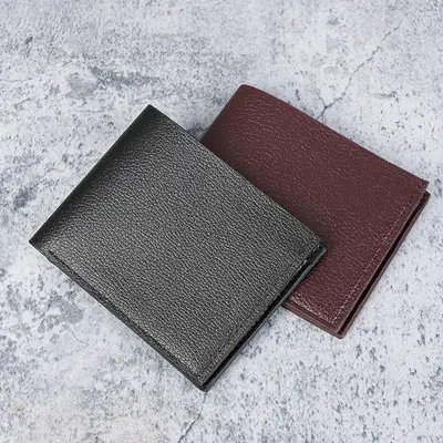 PU Leather Short Men's Wallet, Multifunctional with Card Slots - 5