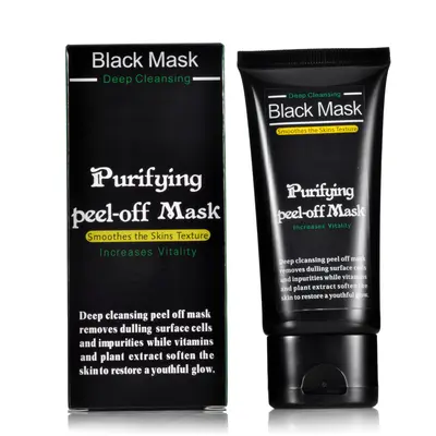Blackhead Removal Peel-Off Face Mask with Nose Strips, 50ML - 7