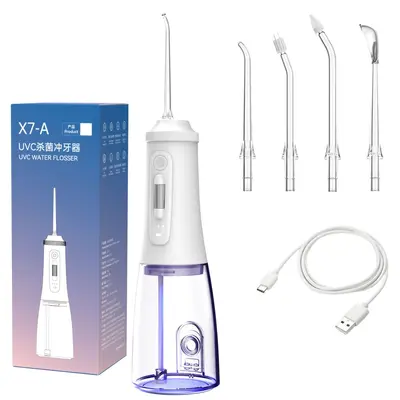 UV Dezenfeksiyonlu Taşınabilir Diş Duşu 300 ml Pistonlu Pompa - 7