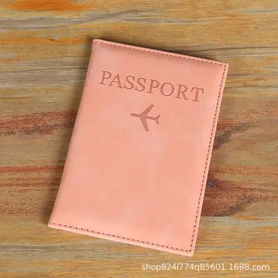 New Popular Cross-Border Passport Protective Case PU Passport Holder Ticket Holder Spot Wholesale Factory Direct Sales Wholesale - 10