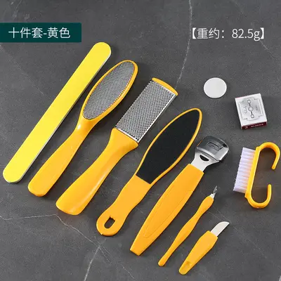 8'i 1 arada ayak törpüsü seti paslanmaz çelik ayak törpüsü nasır sökücü pedikür aleti ayak öğütücü pedikür ayak bakımı.