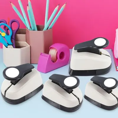 5 Round Hole Punches for Paper Crafts, Different Sizes - 2