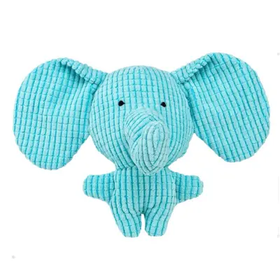 Little Blue Elephant Dog Toy, Durable, Squeaky Plush Chew Toy - 6