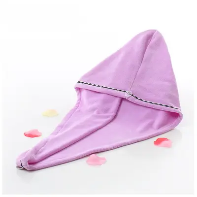 Mikrofiber Sevimli Duş Başlığı Kuru Saç Bonesi Kadın Kalınlaşmış Süper Emici Çabuk Kuruyan Kafa Kuru Saç Havlusu Üreticisi Toptan