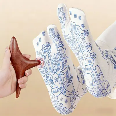 Triangle Foot Massager for Acupressure Points and Foot Reflexology - 8